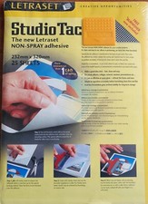 Letraset NON-SPRAY adhesive