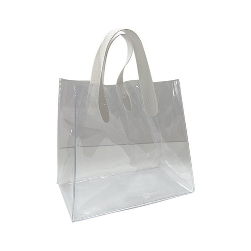 Pvc clear tote bag transparent - bag,