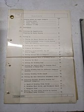 HOMMEL WERKE INSTRUCTION