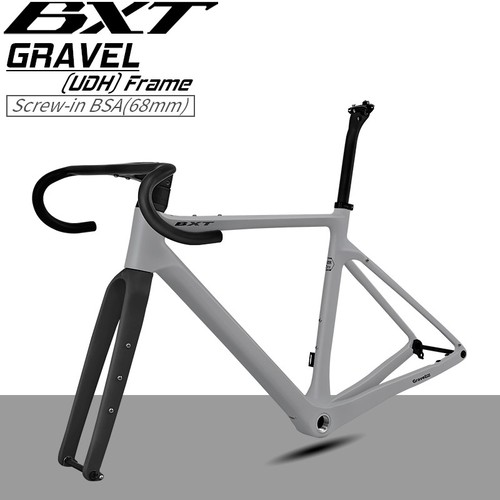 Bxt carbon gravel frame - carbon,