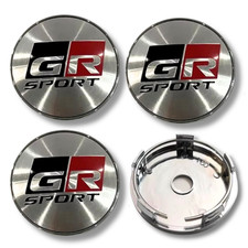 Toyota Alloy Wheel Centre Cap Hub x4 For Many Models Yaris Corolla 60mm Silver