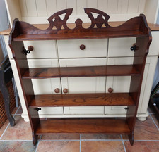 Antique oak wall shelves 4 - oak,
