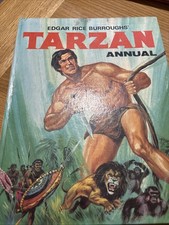TARZAN Annual - Vintage Book - Edgar Rice Burroughs - Price Unclipped -