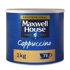 Maxwell House Cappuccino 1kg | Instant Coffee Powder | Rich & Creamy Drink