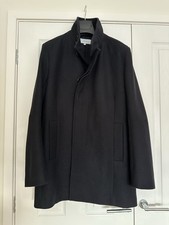 Men’s REISS Black Wool Coat