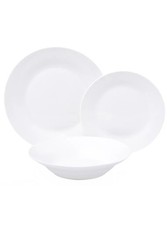 12 Piece White Dinner Set