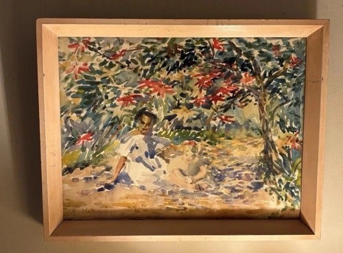 Oil watercolour - ?oil, ?