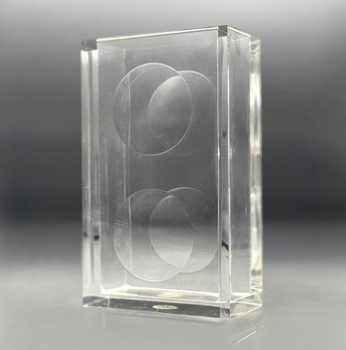 1970s guzzini italy lucite - lucite, ufo