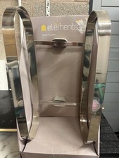 Towel Holder Rack Wall Mounted Bathroom Storage Steel