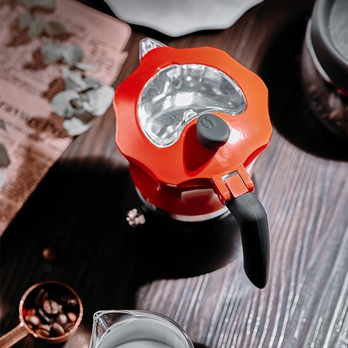 Aluminum electric coffee - electric, pot