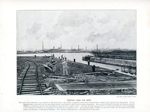 Preston victorian print - preston.,