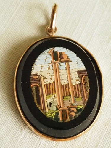 Antique micro mosaic - micro,