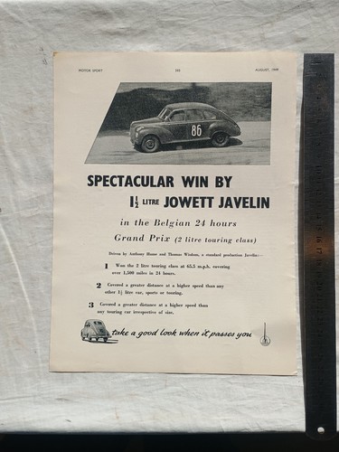 Jowett javelin original - jowett,