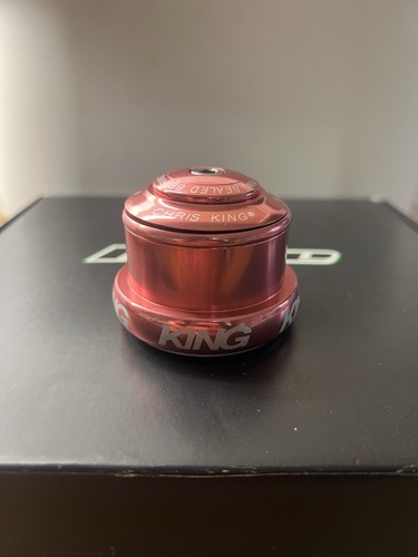 Chris king headset pink inset - chris,