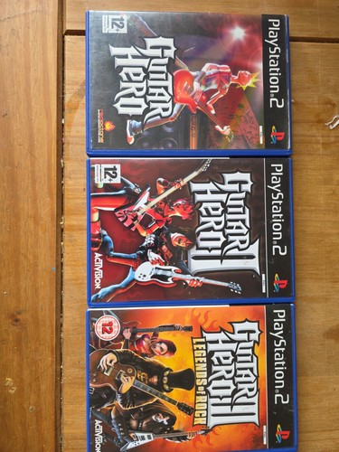 Ps2 guitar hero bundle - guitar,