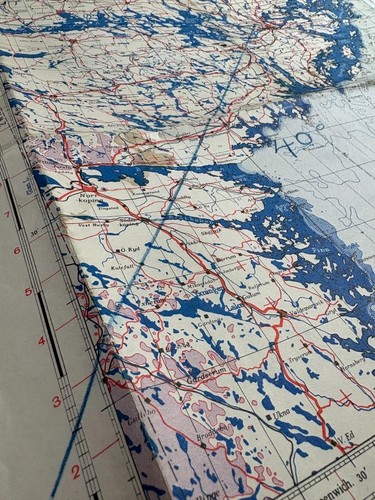 1944 stockholm raf - 1944, map