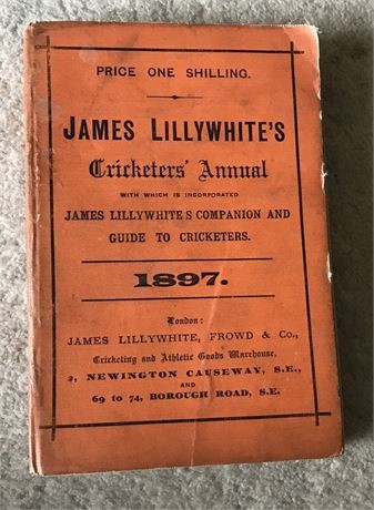 Lillywhite annual for 1897 - lillywhite,