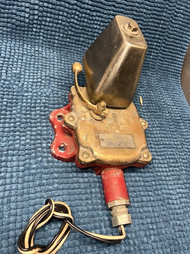 Antique electric fire alarm - antique,