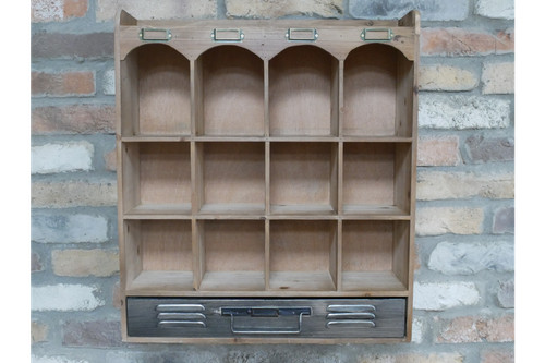 60cm wooden cubby hole - hole, wall