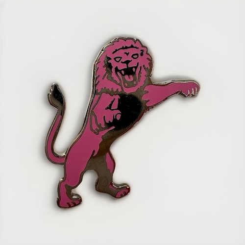 Millwall pink lion pin - fc,