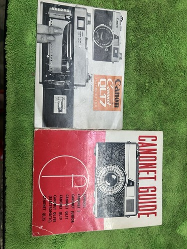 Canonet ql17 instruction - ql17,