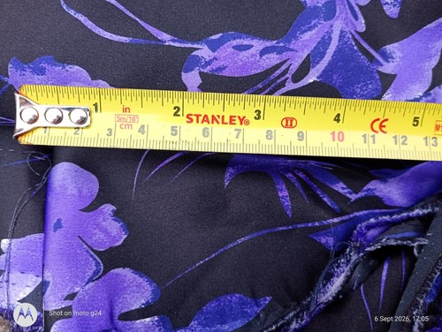 Fabric remnant flower satin - fabric,