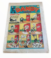 Dandy Comic No 22 30 April 1938 Rare Early Dandy #22 Collectible Dc Thompson