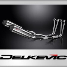 Yamaha FJR1300 2006-23 Full Exhaust System 4-2 343mm X-Oval Stainless Silencers