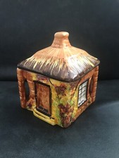 PRICE BROS COTTAGE WARE SUGAR BOWL WITH LID