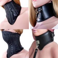PU Leather/Nylon Neck Collar
