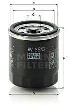 Oil Filter fits: TOYOTA YARIS