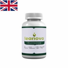 1-5PCS Leanova Metabolism Support 60 Capsules Natural Ingredients GMO Free Vegan