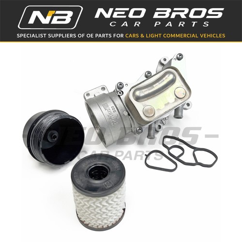 Oil cooler filter housing - cooler,