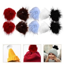 10 Pcs Detachable Pompom Decor