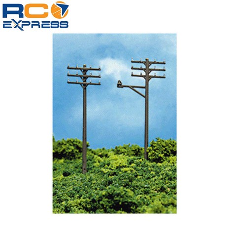 Atlas trains telephone poles - atlas, n