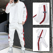 Mens Jogging Suit Casual 2Pcs