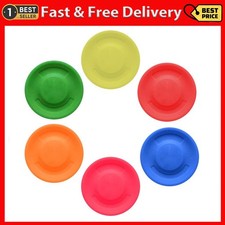 Mini Fris bee Disc,6 Pcs Silicone Gravity Flying Disc for Pocket Spin Catching G