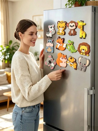 12pcs fridge magnets for kids - for,