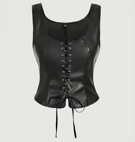 Womens leather motorbike - pu,