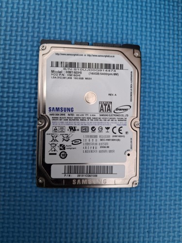 Hard drive samsung - hard, 160