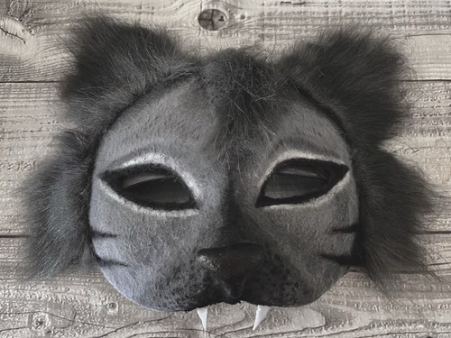 Therian cat mask cosplay - cat, mask,