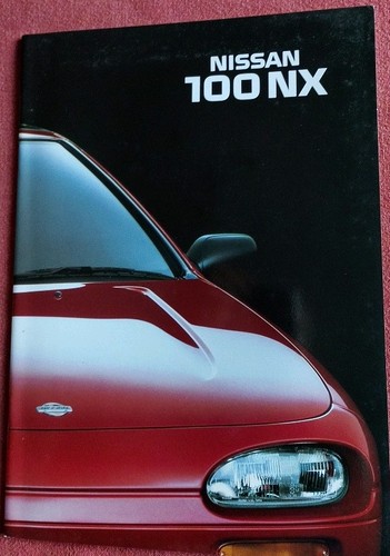 Nissan 100nx brochure 1993 - 100nx,