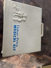 Fisher Price Vintage Medical Kit (1980). Complete In Original Box
