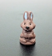 POLLY POCKET DREAM WORLD BROWN BUNNY / RABBIT FIGURE ONLY - 1991 BLUEBIRD TOYS