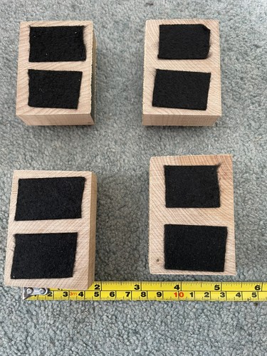 Isolation feet quad - 4,