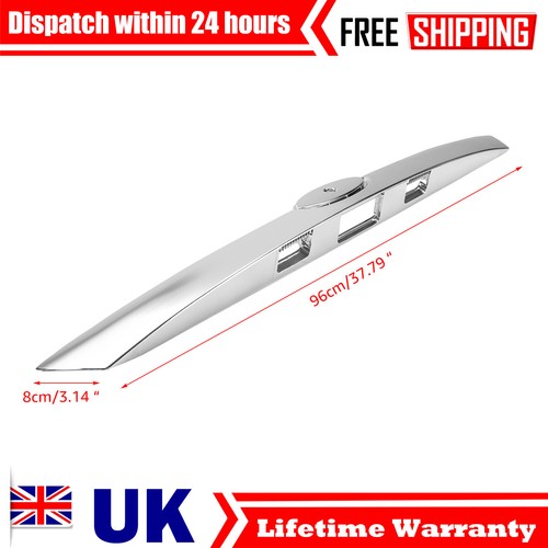 Rear chrome tailgate - chrome, boot