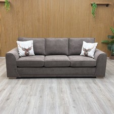 DFS 'Orka' 4 Seater Sofa Cocoa