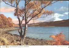 LOCH RANNOCH AND SCHIEHALLION, Perthshire, Scotland - Vintage POSTCARD