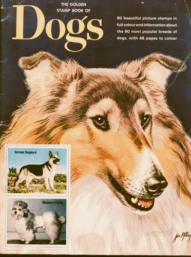 The golden stamp book - book, dogs