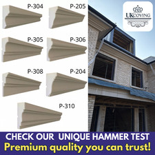 Exterior Coving Cornice Outside Above the Window Mouldings Home Decor Quality